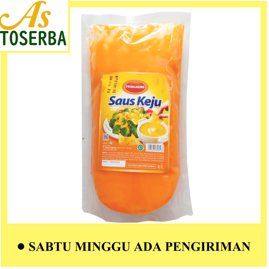 

BXLH6701 7.7 Prima Agung Saus Keju 1kg