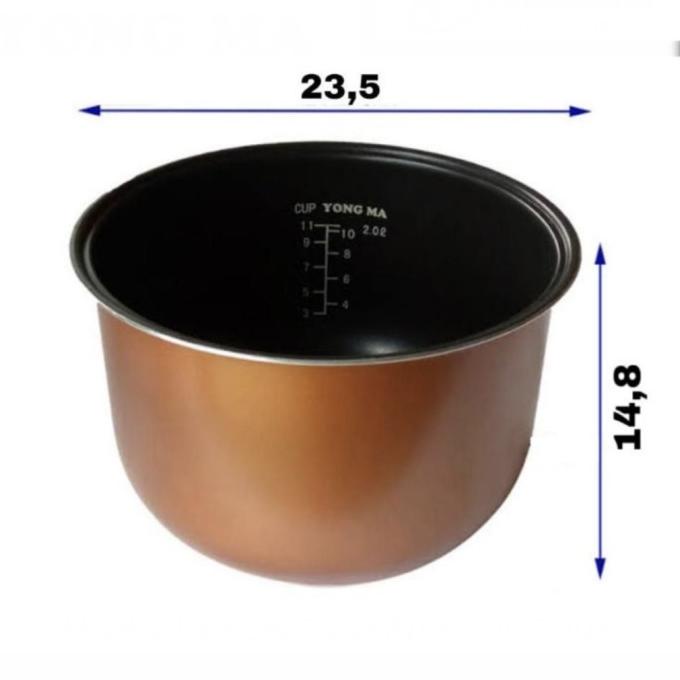 [ Yong Ma ] Panci Teflon Yongma - Inner Pot - Original Gold Iron