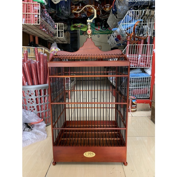 SANGKAR KANDANG KOTAK CMS COKLAT NO 3