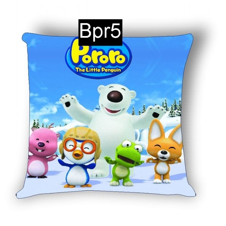 ✣ujg❀ BANTAL ANAK KARAKTER PORORO FREE CETAK NAMA DAN PHOTO TERLARIS/VIRAL/TREND ✸