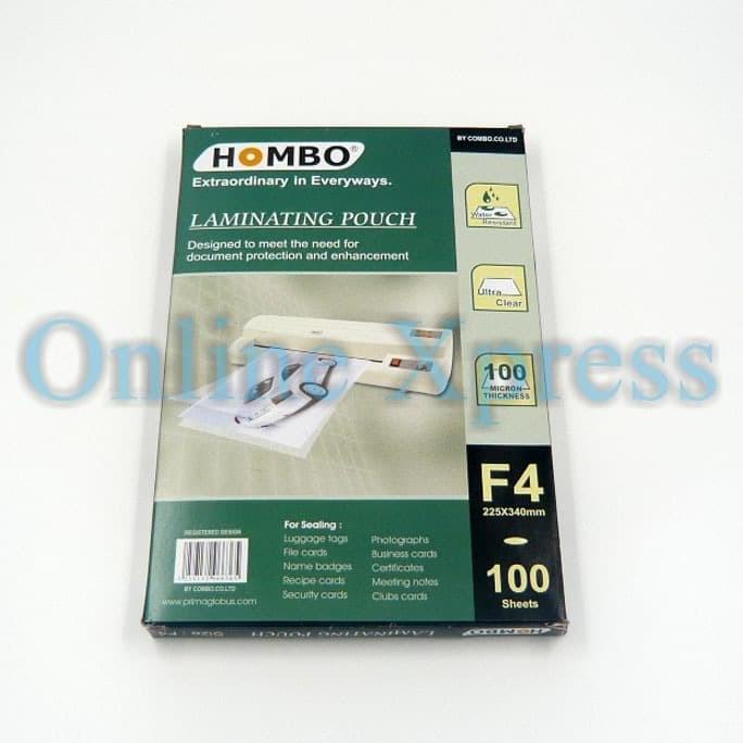 

Laminating Film Ukuran F4 Hombo