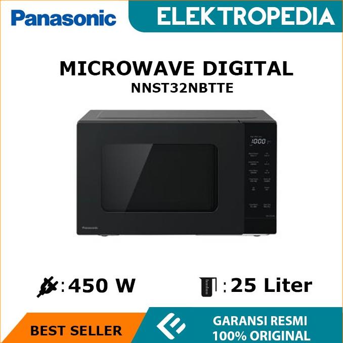 Panasonic - Microwave Digital 25 Liter 450 Watt Nnst32Hmtte Berkualitas