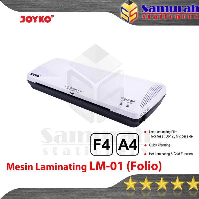 

Mesin Laminating Folio - A4 - A3 Joyko LM 03 / Laminator Size LM 01 - LM01 Folio