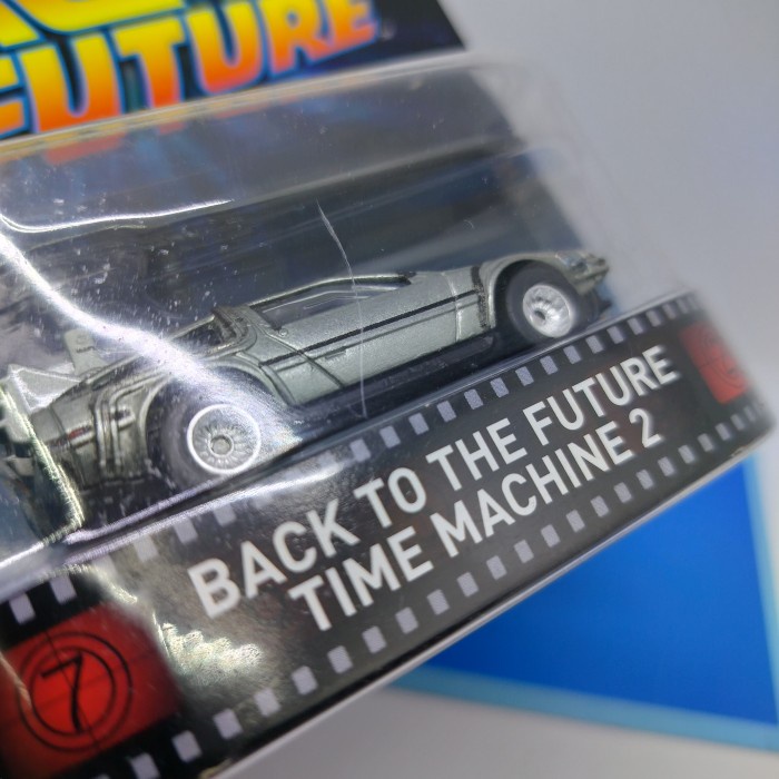 FLASH SALE HOT WHEELS BACK TO THE FUTURE TIME MACHINE 2 HOTWHEELS RETRO TERMURAH