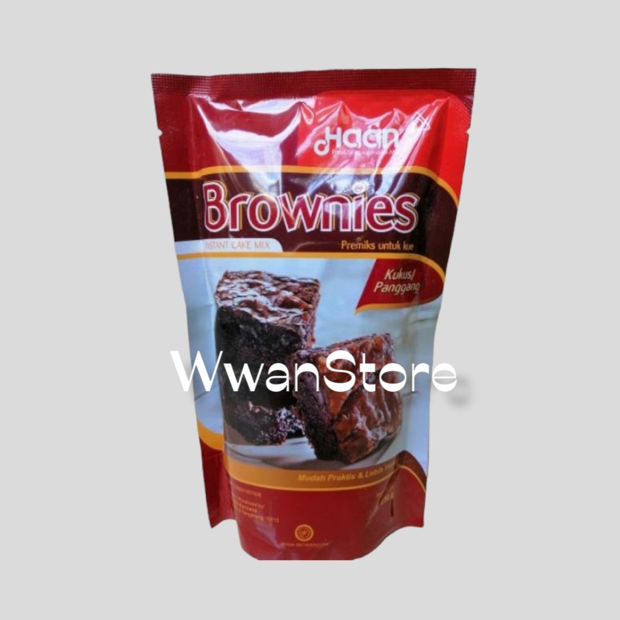 

Haan Brownies instan 230gr