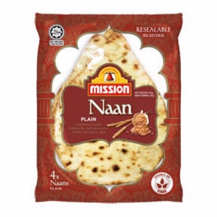 

Mission Naan Plain 4 250gr
