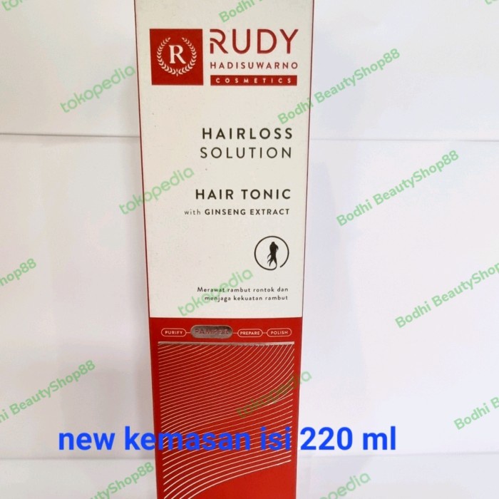 Hair Tonic Hair Loss Defense Rudy Hadisuwarno 225 Ml