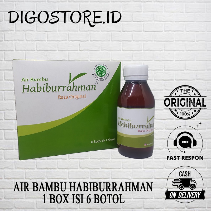 

Air Bambu Habiburrahman 1 BOX Isi 6 BOTOL Minuman Tradisional Alami