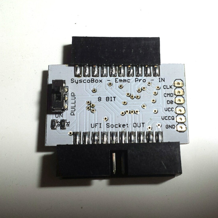 Adapter Direct ISP dan Converter Emmc Pro Sysco SyscoBox ke UFI Socket
