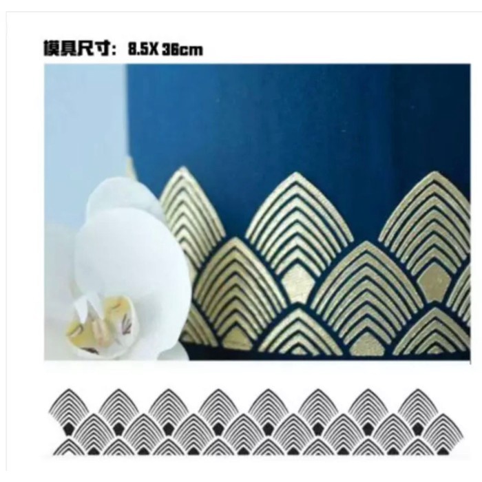 

Best Seller Cake Stencils Lace Pattern Stencil Cake Dekorasi Kue Pyramid Stencil