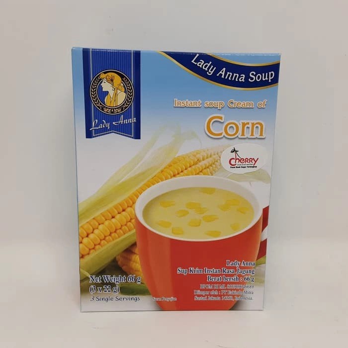 

Lady Anna Soup Cream of Corn 3x22gr