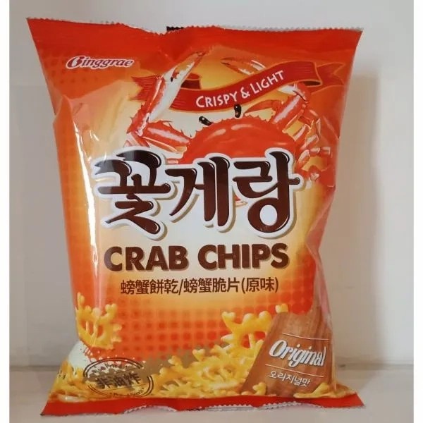 

Binggrae Crab Chips Original 70gr