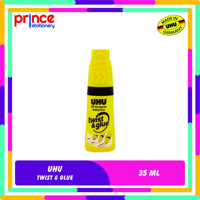 

LEM UHU ALL PURPOSE TWIST & GLUE 35ML
