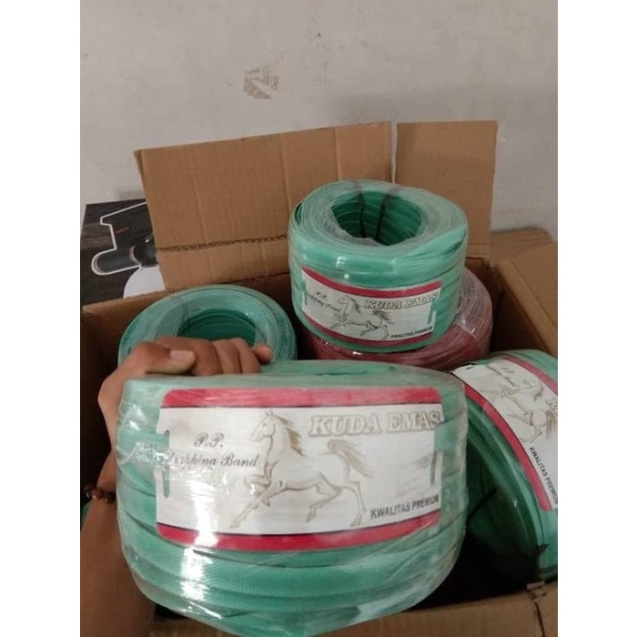 

Tali Plastik Strapping Band Tali Packing 15mm Tali Strapping 58