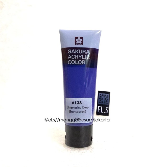 

Sakura Acrylic Paint Ultramarine Deep ( Cat Acrylic )