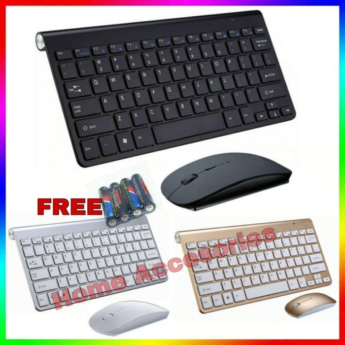 Paket Keyboard Wireless + Mouse Wireless / Mouse Keyboard Wireless