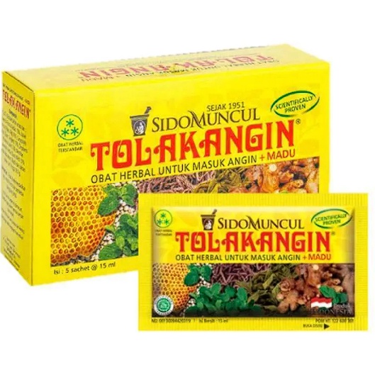 

✓ Tolak Angin 15ML 1 pak isi 12 sachet