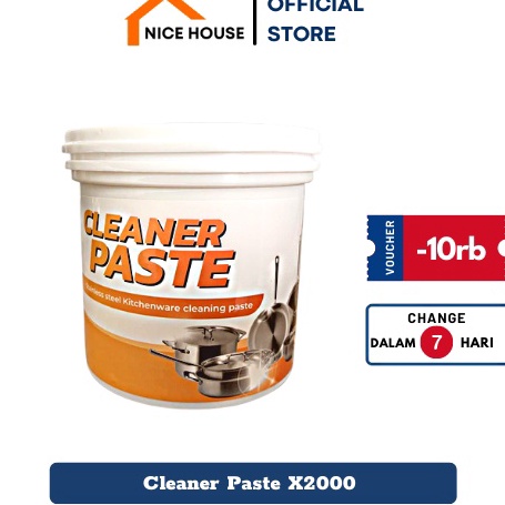 ➭➱✥❄ Cleaner Paste X2000 menghapus panci dan wajan, membersihkan semua noda karat Ready