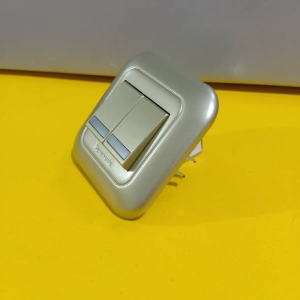 yr Saklar hotel Seri Panasonic Metallic Gold ☆ ➜