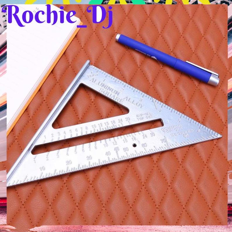 

Trending Taffware Penggaris Siku Mistar Triangle Ruler Aluminium - Vk18 - Gray