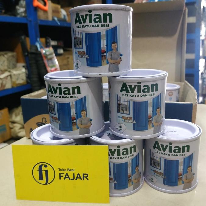 Termantab] Cat minyak kayu dan besi 100 cc Avian kaleng kecil