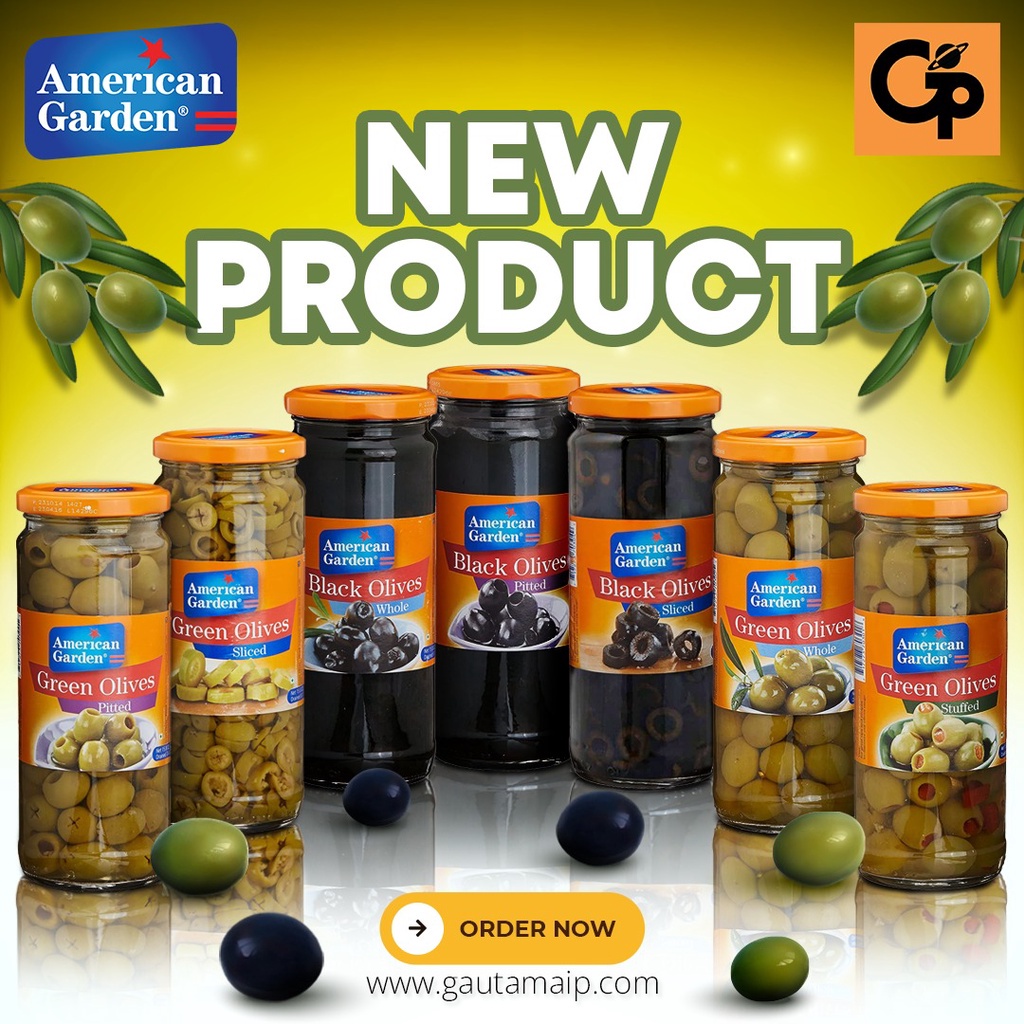 

Acar Buah Zaitun Bla Pitted American Garden Jar 450g