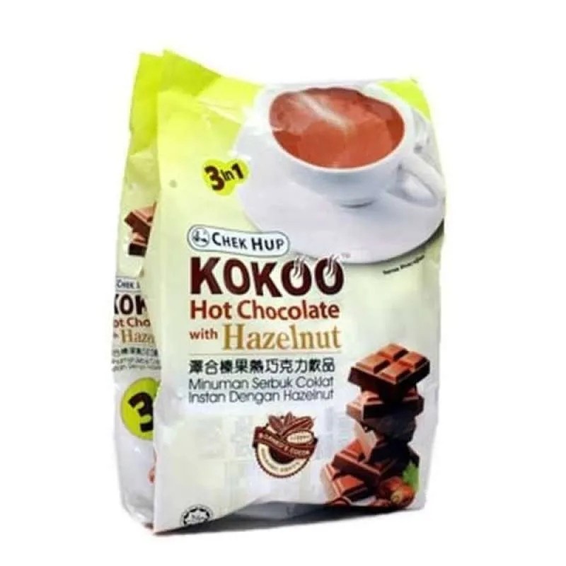 

Chek Hup Kokoo Hot Chocolate With Hazelnut 600gr