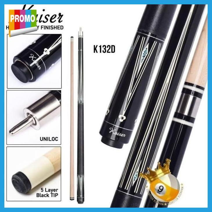 Ready Stock Stick Billiard Kaiser K132D - Stik Biliar K-132-D Cue nastitiayu12345