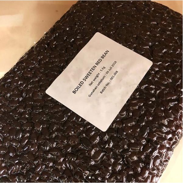 

Boiled Sweeten Red Bean Paste 200gr / Isian Kacang Merah / Filling Best Seller