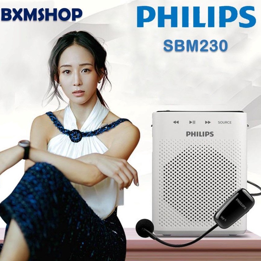 ΣPdj Speaker Pinggang Philips MIc Wirelles Murah/Speaker Pinggang Bluetooth Murah/Speaker Pinggang G