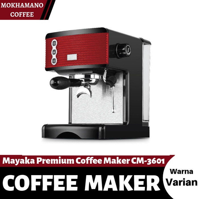 Mayaka MP Coffee Espresso Machine Mesin Kopi Semi Otomatis CM-3601 CR