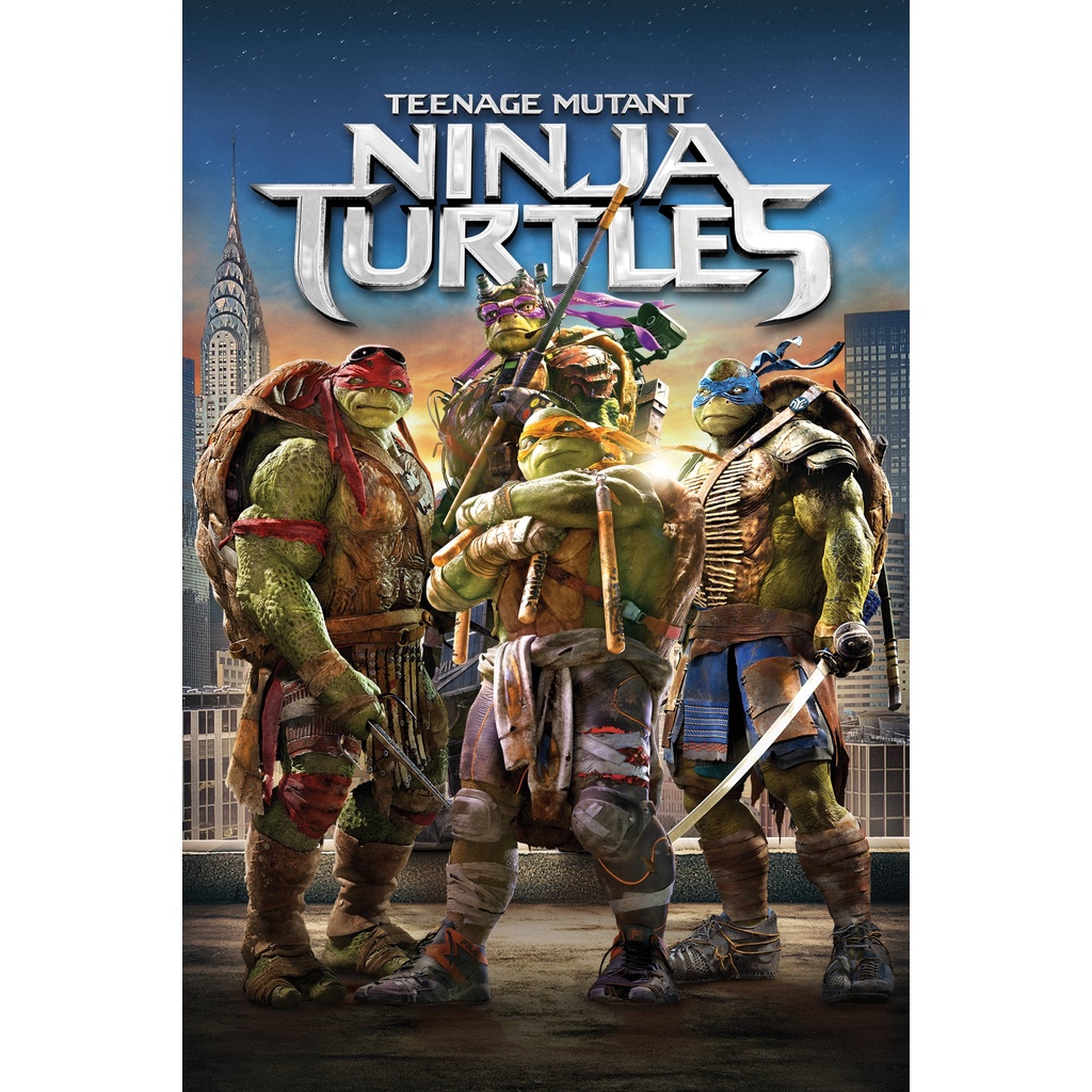 DVD Kaset Teenage Mutant Ninja Turtles (2014)