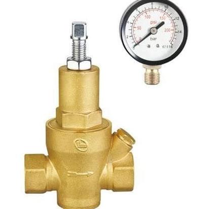 Prv Pressure Reducing Valve Kuningan Drat 1 1/4" Inch / Prv Bronze