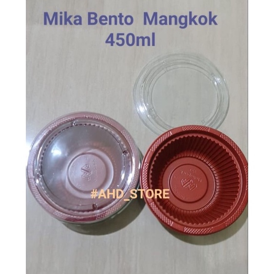 Diskon Mika Bento Mangkok Ramen+Tutup 450ml/ Mangkok Salad Rice Bowl Plastik Tebal y Paling Dicari ★