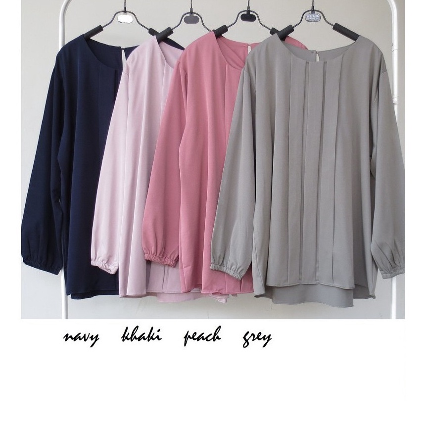 ➧✾ LILIT BLOUSE MOTIF BAJU ATASAN WANITA TERBARU LD 105 khusus putih ld 120/XXXL JUMBO OUTFIT CASUAL