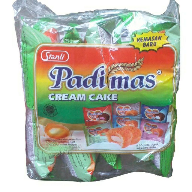 

PADI MAS CREAM CAKE ISI 10 PCS