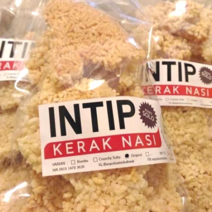 

Best Seller Best Seller - Intip Kerak Nasi Khas Solo Rasa Original 250gram