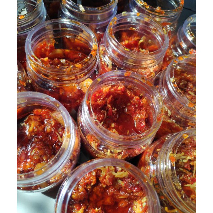 

Stok Banyak Sambal Cumi / Sambal Bawang / Sambel Teri