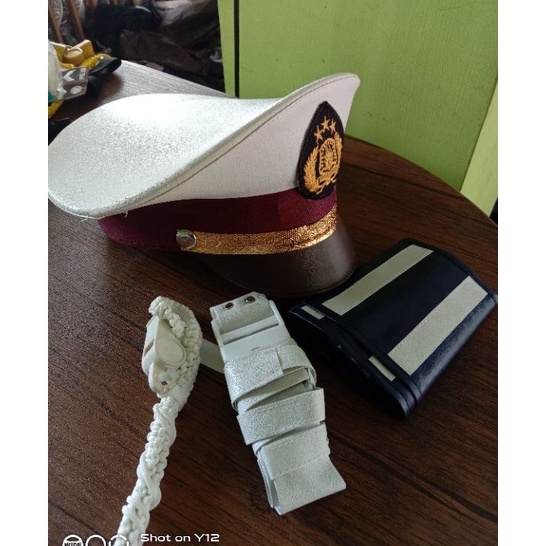 MLTC2715 TERMURAH ATRIBUT POLISI ANAK TERLENGKAP TERMURAH TOPI,MANSET,SABUK KOPEL,TALIKUR,PELUIT
