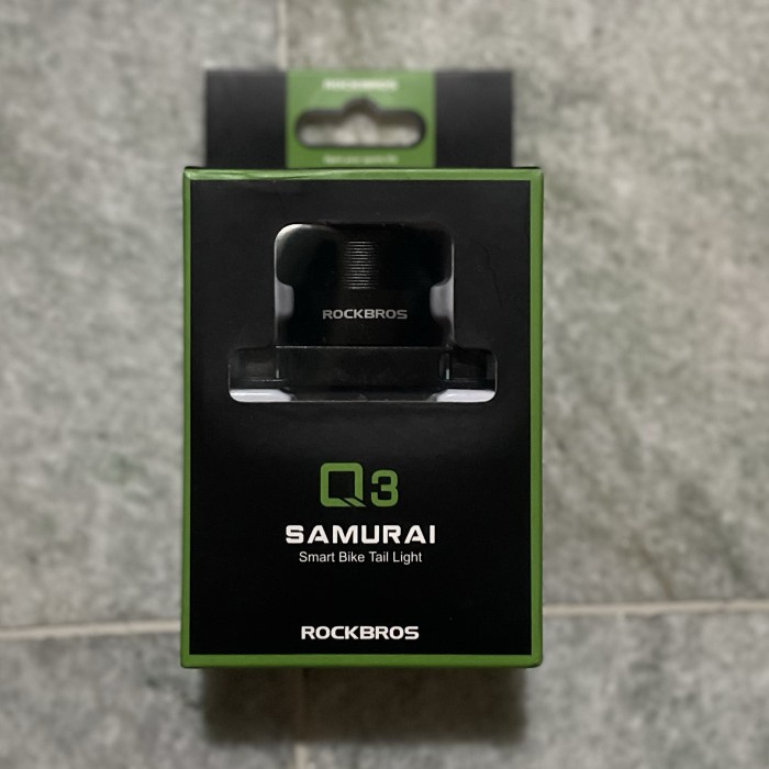 Terlaris Rockbros Q3 Smart Light Tail Brake Sensor - Lampu Sepeda Sensor