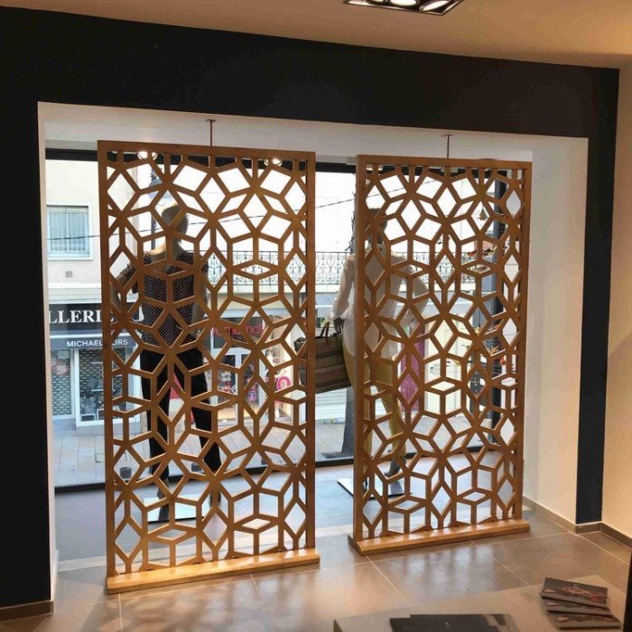 Terlaris Penyekat Ruangan Partisi Laser Cutting