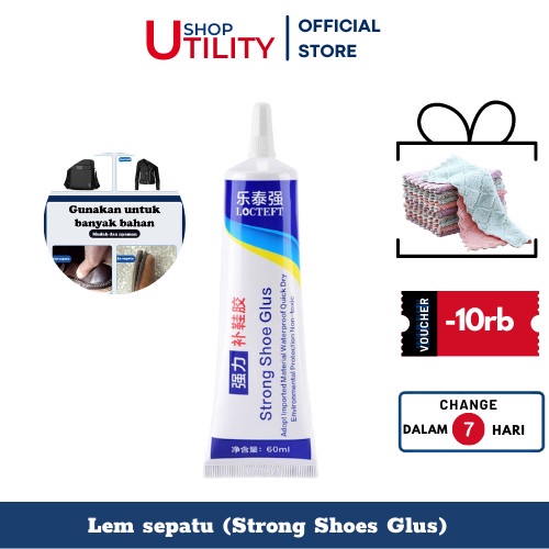 Terlaris Lem Sepatu Locteft, Lem Sepatu Strong Shoes Glus
