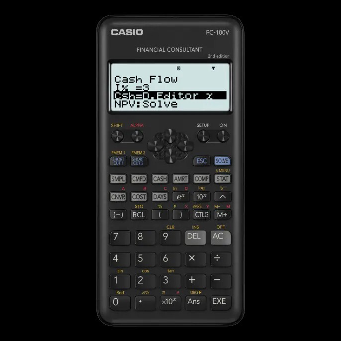 

Casio Fc 100 V / Calculator Financial