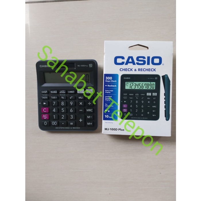 

Kalkulator Casio Mj-100D Plus ( Original)