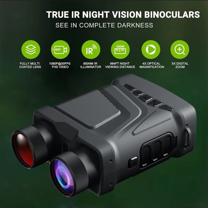 Terlaris Teropong Night Vision Penglihatan Malam Hunting Teleskop Binocular