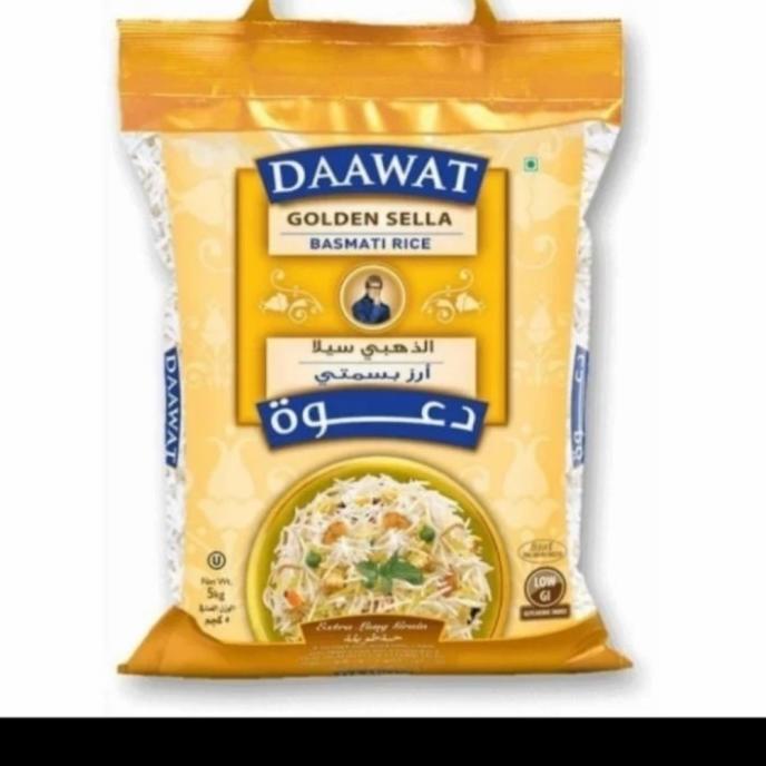 

_^_^_^] Daawat Golden Sella Basmati Rice 5kg / Beras Basmati Diabetes/ low Gu