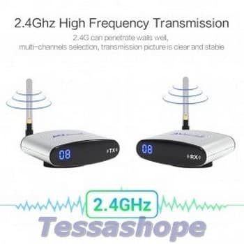 Pakite Av Sender Audio Video Wireless Transmitter Receiver Digital Stb