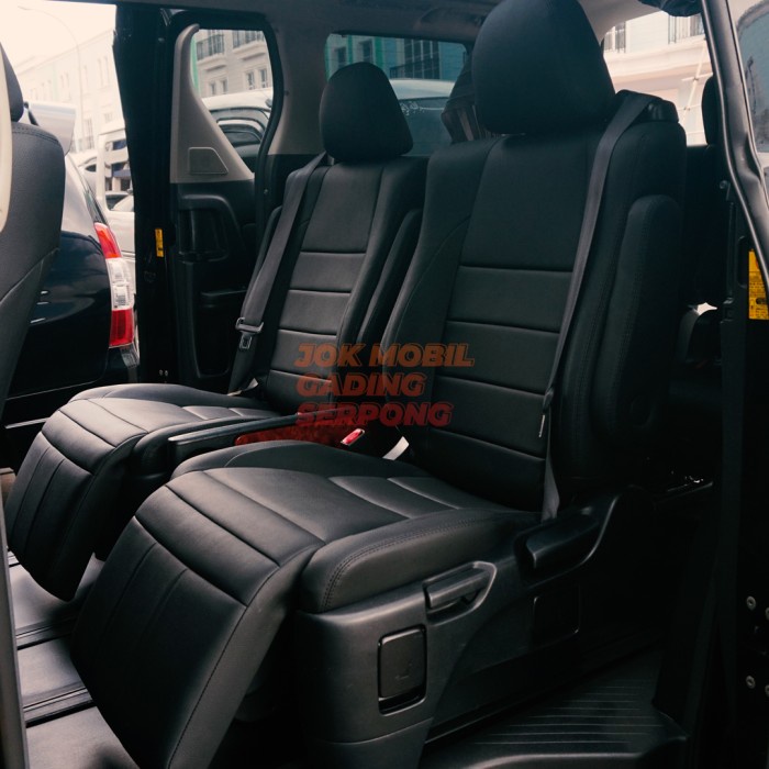 Retrim Jok Mobil Custom Kulit Asli Mix Kulit Microfiber