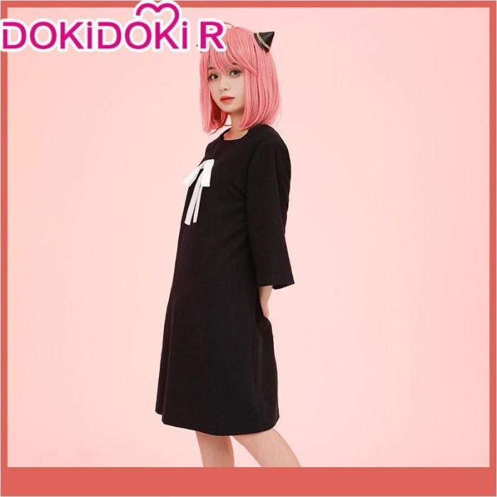 Dress Anime Anya Forger Cosplay Dewasa Dan Anak
