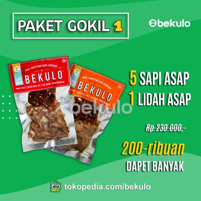 

Sapi Asap / Sei Sapi BEKULO Paket Hemat 1 Spesial PROMO